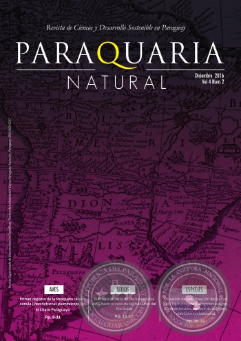 PARAQUARIA NATURAL - DICIEMBRE 2016 - VOLUMEN 4 - NÚMERO 2